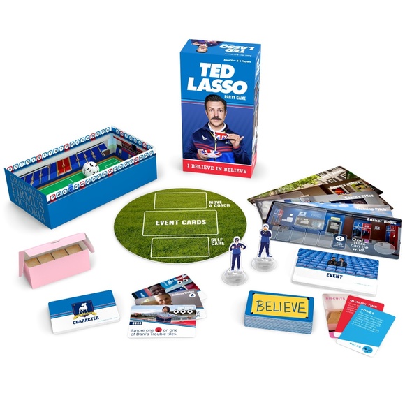 Ted Lasso, Party Game, I Believe In Believe, 2022, NEW, SEALED, Ages 10+ - Picture 3 of 11